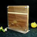 Messerblock Holz & Acryl